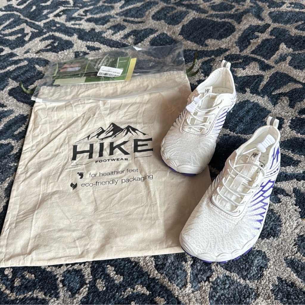 Hike Footwear Barefoot Womens Pro Waterproof Non-Slip Wide Outdoor Shoes Sz 6